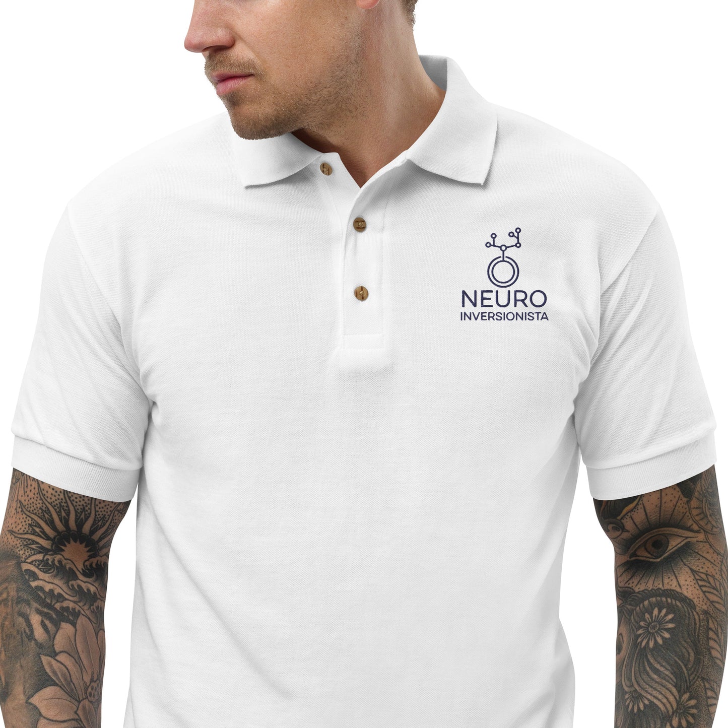 Polo Bordado Hombre